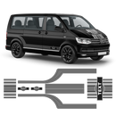 Curved Martini Stripes Set, for Volkswagen T5 / T6