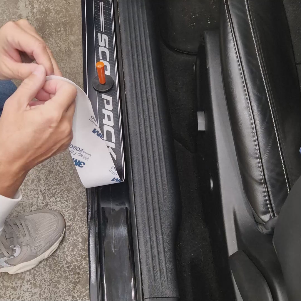 Door Sill Protection decal, for Dodge Challenger 2009 - 2025