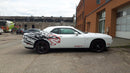 Dodge Challenger Hellcat shredded Graphic design for rear fenders Decals - autodesign.shop