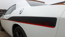 Dodge Challenger 2008-2014 REDLINE Vinyl Decals Stripes Decals - autodesign.shopREDLINE Side Stripes, Dodge Challenger 2011-2020 black matt red gloss