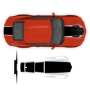 50TH ANNIVERSARY Hood / Bonnet Stripes set for Camaro 2016 - 2018