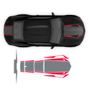 50TH ANNIVERSARY Hood / Bonnet Stripes set for Camaro 2016 - 2018