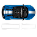One Color Stripes Over The Top, for Audi R8 / R8 Spyder Decals - autodesign.shop