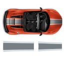 Two Colors Stripes Over The Top, for Audi R8 / R8 Spyder