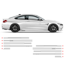 ALPINA Racing Side Stripes Set, for BMW 3 series /4 series