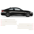 ALPINA Racing Side Stripes Set, for BMW 3 series /4 series