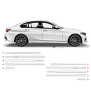 ALPINA Racing Side Stripes Set, for BMW 3 series /4 series