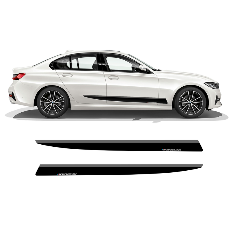 M Performance Side skirt decals Set, for BMW G20 / M340i