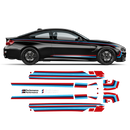 M Performance Motorsport Set of Side Stripes, for M4  F82/ F83 / M3 F80