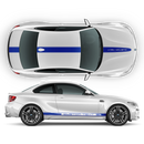 Racing Stripes ( top & sides ), for BMW M3 / M4 / M5