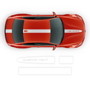 Racing Stripes ( top & sides ), for BMW M3 / M4 / M5