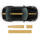 Racing Stripes ( top & sides ), for BMW M3 / M4 / M5