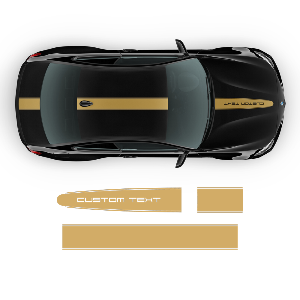 Racing Stripes ( top & sides ), for BMW M3 / M4 / M5