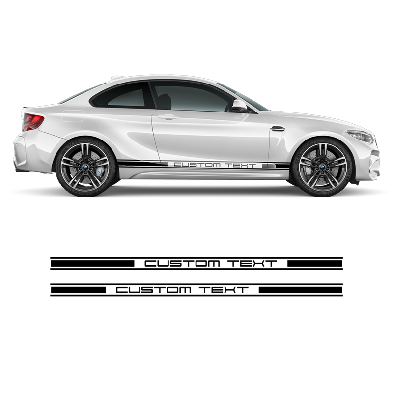 Racing Stripes ( top & sides ), for BMW M3 / M4 / M5