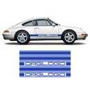 Bold Side Stripes in one color, Carrera 1979 - 1996 black