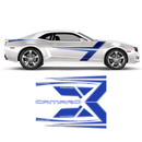 T-Stripes Side Graphic, Camaro 2010 - 2015 black
