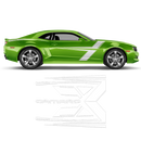 T-Stripes Side Graphic, Camaro 2010 - 2015 black