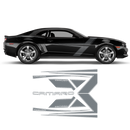 T-Stripes Side Graphic, Camaro 2010 - 2015 black
