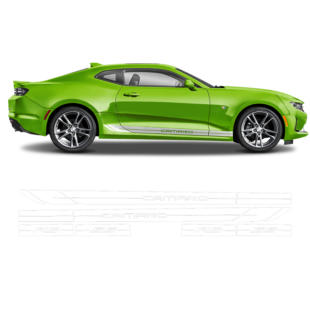 Rocker Side Stripes, Camaro 2016 - 2019 | autodesign.shop