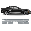 Rocker Side Stripes, Camaro 2016 - 2019 black