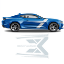 T-Stripes Side Graphic, Camaro 2016 - 2020 black