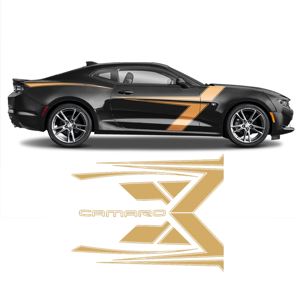 優れた品質 Camaro-2016-T-Side-Stripes- パーツ