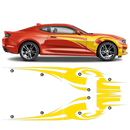 Contoured Tribal Side Graphic, Camaro 2010-2020