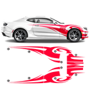 TRIBAL Side Graphic in one color, Camaro 2010 - 2020 black