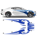 TRIBAL Side Graphic in one color, Camaro 2010 - 2020 black