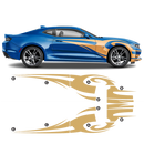 TRIBAL Side Graphic in one color, Camaro 2010 - 2020 black