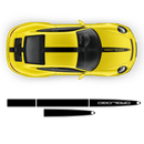 Racing Decals set in one color, Carrera black gloss