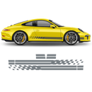 Endurance Racing side stripes, Carrera anthracite metallic Gloss