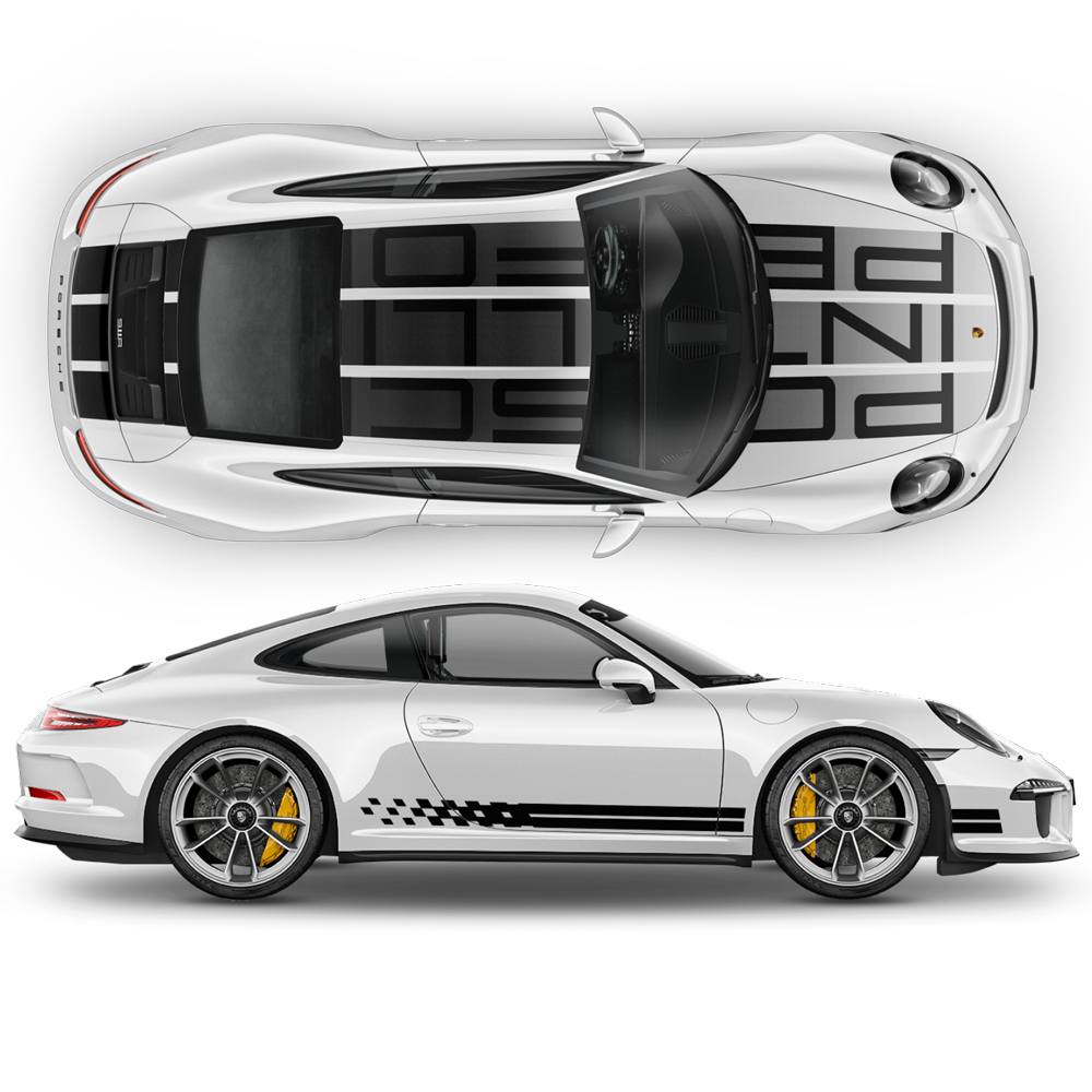 Endurance Racing Edition design decals set, Carrera 911