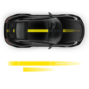 FADED Racing Stripes set, Carerra black