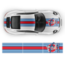 Martini Pin Up Girl Racing stripes set, Carrera Martini Regular