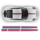 Martini Thin Racing stripes set, Carrera (1999 - 2021) Martini Regular