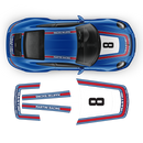 Retro Style Martini Racing Stripes Set, for Carrera (996/997/991/992)