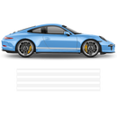 Asymmetrical Racing Stripes set, Carerra black