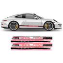 Scratched Two Colors Racing Stripes set, Carrera