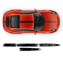 Scratched Two Colors Racing Stripes set, Carrera