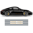 Racing side stripes in two colors, Carrera