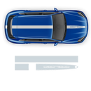 Racing Decals Set in One Color, for Porsche Cayenne / Macan black