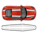 Contoured R Stripes Over The Top, Cayman / Boxster 2005 - 2024