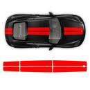 Exclusive Series Double Stripes Over The Top, Cayman / Boxster Black