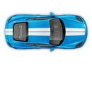 Exclusive Series Double Stripes Over The Top, Cayman / Boxster Black