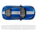 Exclusive Series Double Stripes Over The Top, Cayman / Boxster Black