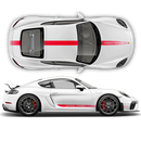 FADED Racing Stripes set, Cayman / Boxster 2005 - 2024