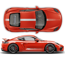 FADED Racing Stripes set, Cayman / Boxster 2005 - 2024