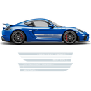 Porsche Design Edition 1 Racing stripes set, Cayman / Boxster 2005 - 2020 black