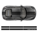Porsche Design Edition 1 Racing stripes set, Cayman / Boxster 2005 - 2020 black